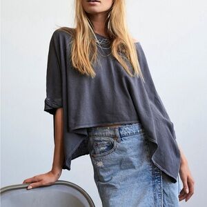 Free People We The Free CC Tee Gray